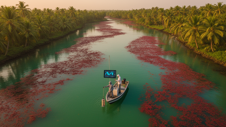 AI Model Predicts Algal Blooms in India's Ashtamudi Estuary from Just Two Nutrients