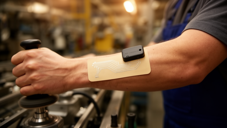 Paper-Based Silver Ink Patch Warns Workers of Carpal Tunnel Risk in Real Time