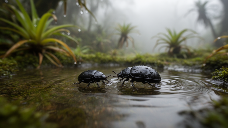 Two Tiny New Diving Beetle Species Emerge From Costa Rica's Cloud-High Waters
