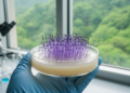 Giant Mitochondrial Genome Reveals New Purpureocillium Fungus from Yunnan, China