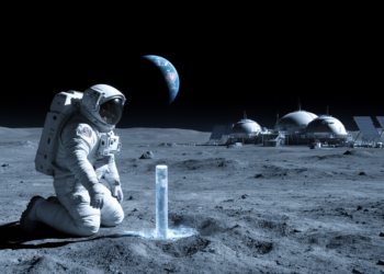 A Billion Tons of Lunar Water Cannot Sustain a Moon City, Study Finds