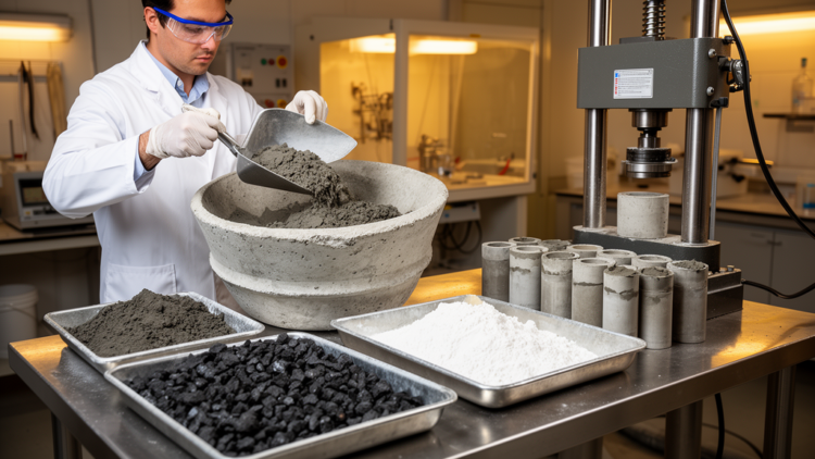Three Industrial Wastes Combine to Make Cement That Is Cheaper and Stronger