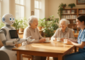 Six Weeks of Encouragement: Robots and Humans Uplift Older Adults in Different Ways