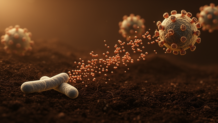 Soil Bacteria Grow Tiny Copper Particles That Attack Drug-Resistant Superbugs