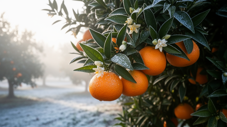 Triploid Mandarin Hybrid W9 Keeps Its Antioxidant Edge Through the Cold Season