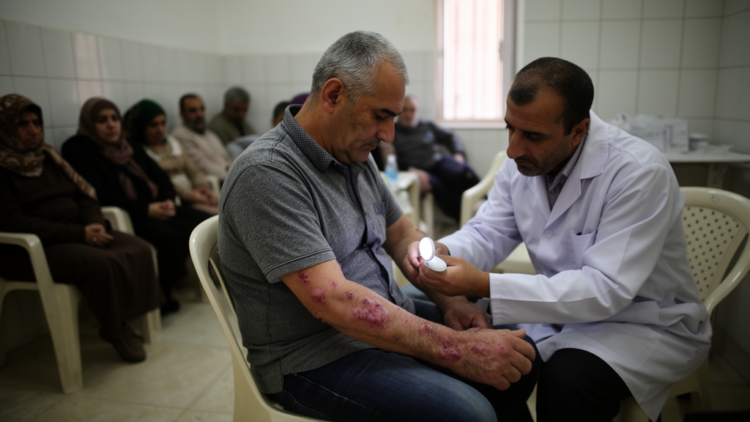 Skin Deep and Wounded: Gaza Dermatology Patients Show Crushing Psychiatric Burden