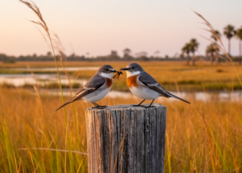 Rival Flycatchers Team Up in Paraguay's Vanishing Grasslands