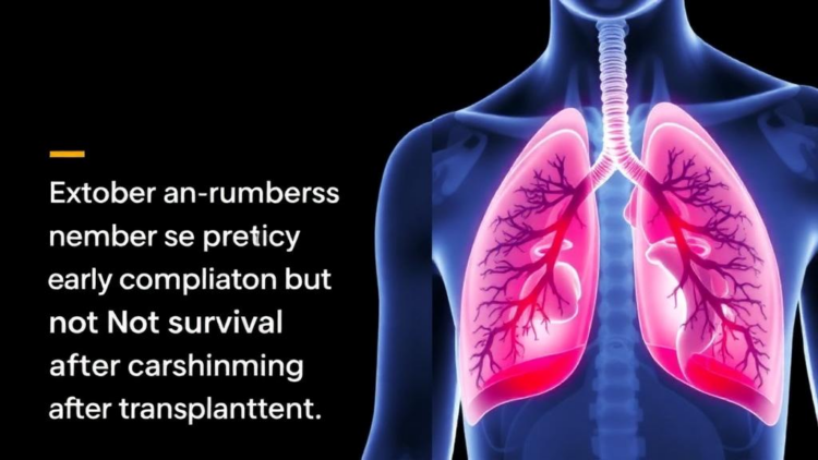 Donor Lung Oxygen Numbers Predict Early Complication but Not Survival After Transplant