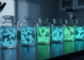 Blue-Green Glow Tuned by Chemistry: Cerium-Doped Strontium Silicate Nanophosphor Shows Concentration-Driven Luminescence