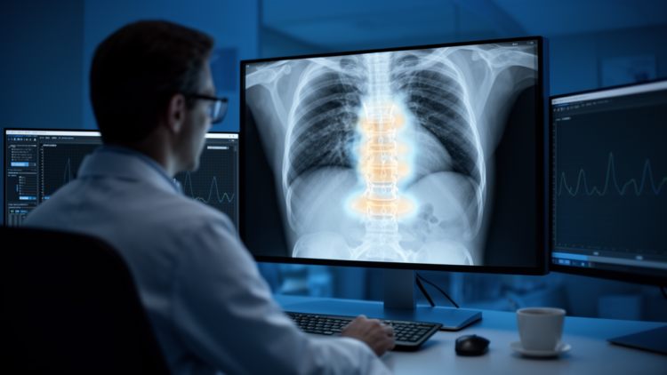 AI Reads Spinal X-Rays to Predict Damage Progression in Axial Spondyloarthritis