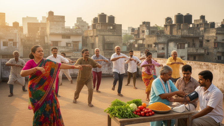 How Communities in South Asia's Cities Are Fighting Diabetes and Heart Disease Themselves