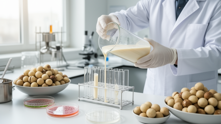 Scientists Brew a Probiotic, Omega-3-Packed Milk Alternative from Macadamia Nuts