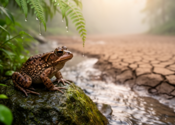 Climate change could strip Vietnam's spiny frog of nearly all its habitat, model warns