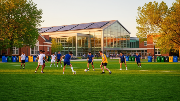 Green Play: Scoping Review Maps How Campus Sport Drives Sustainability