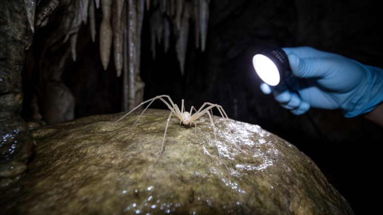 Cave Spider's Male Finally Described From Guangxi's Shenlonggong Cave