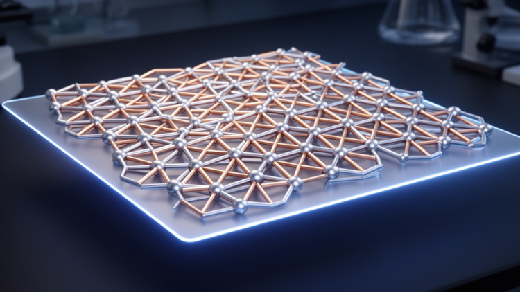 Atomically Thin Kagome Crystal Delivers Inherently Flat Bands Without Any Twisting