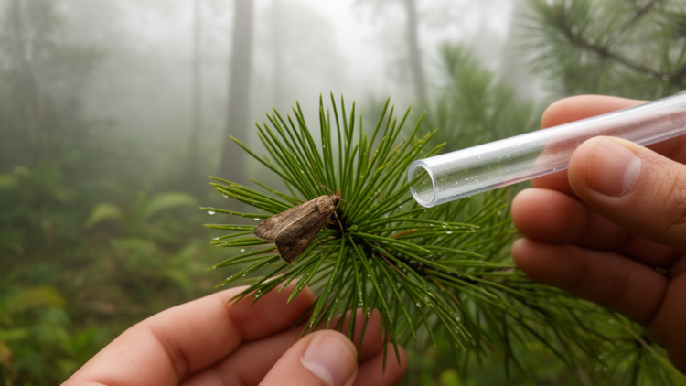 Hidden Life of Hispaniola's Endemic Pine Moth Finally Revealed