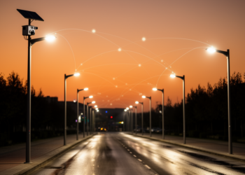 One Sensor, Ten Streetlights: Solar-Powered Mesh Network Spots Faulty Lamps and Dangerous Leakage Currents in Real Time