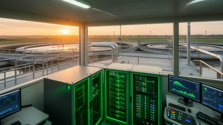 Green machine learning finds the leanest AI for turning wastewater into resources