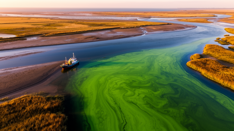 How Toxic Cyanobacteria Take Over Estuaries: Nutrient Imbalance and Warming Explained