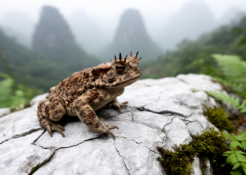 New limestone-loving horned toad species discovered in China's karst hills
