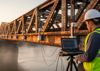 AI That Watches Bridges Breathe: Attention-Enhanced Neural Network Spots Hidden Structural Damage