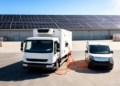 Solar-Powered Freezer Truck Ditches Diesel and Shares Battery Power Between Vehicles