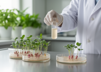 Engineered Rhizobium Strain Opens Transient Gene Expression to Diverse Crops