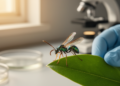 First chromosome map of a fruit fly parasitoid wasp reveals hidden evolutionary story