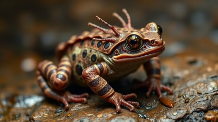 Hidden mountain toad: new spiny species discovered in Sichuan's Hengduan streams