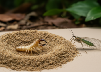 Four new antlion species reveal hidden rainforest diversity and first larval record of rare genus Nuglerus