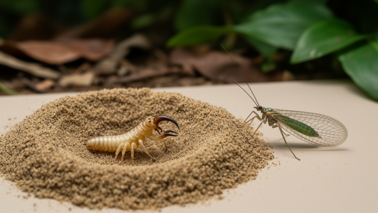 Four new antlion species reveal hidden rainforest diversity and first larval record of rare genus Nuglerus