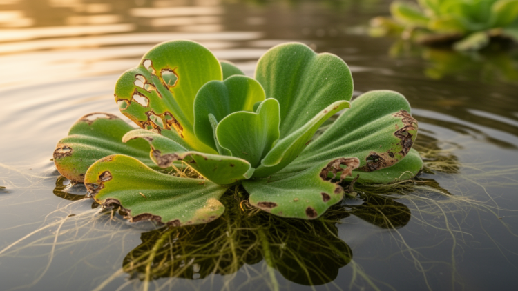Water lettuce under dual attack: multi-omics reveals a defense-for-photosynthesis trade-off