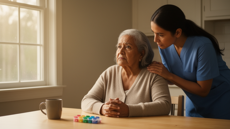 Anxiety From Cancer Runs Deep in Latino/a Older Adults and Their Caregivers