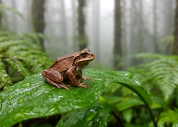 New leaf-litter frog species emerges from Guangxi's Jinzhongshan cloud forests