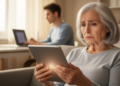 Generative AI in aging societies: the risk of a double divide