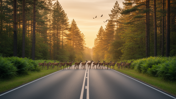 Roads Cut Wildlife Numbers by Nearly a Third, Landmark Meta-Analysis Finds