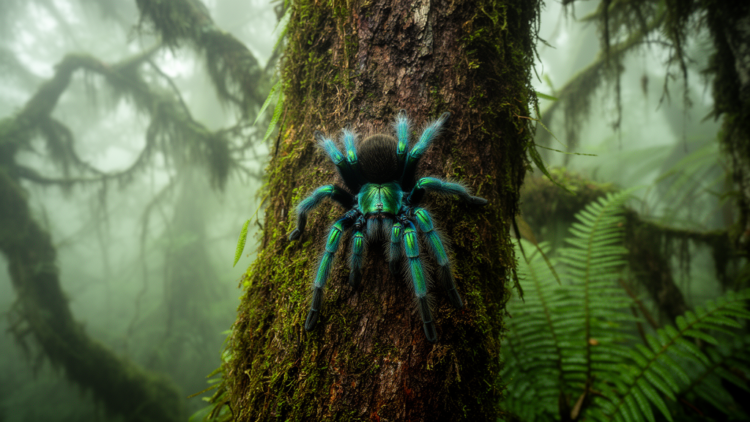 Five New Tarantula Species and a Brand-New Genus Emerge from Ecuador's Cloud Forests