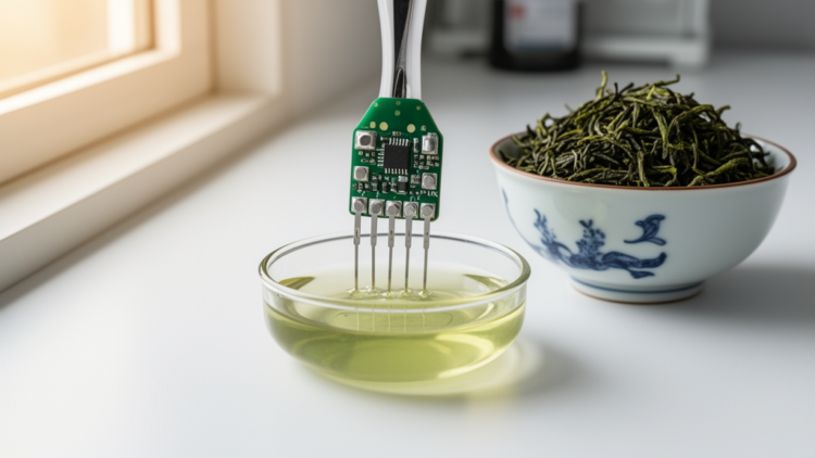Electronic tongue and metabolomics trace how Xinyang Maojian green tea builds its sweet taste