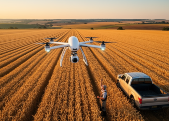 Self-supervised AI learns to predict crop yields without labels