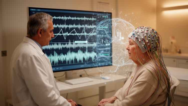 Interpretable AI for neural signal decoding in dementia: an EEG ensemble approach to differential diagnosis