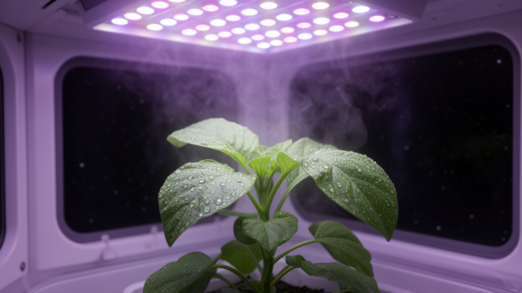 Plants Keep Losing Water at Night, and Space Farming Can't Afford to Ignore It