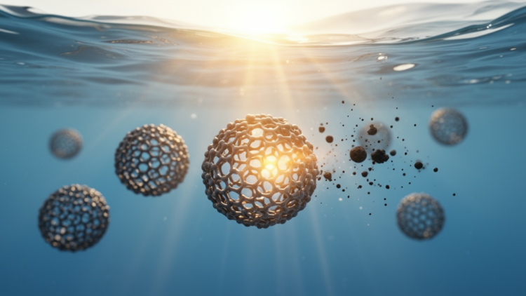Nanoconfined Carbon Cages Purify Water With Sunlight While Destroying Pollutants