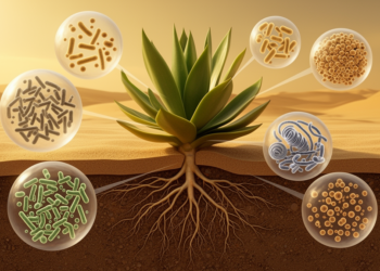 Desert Plant's Hidden Bacterial Allies Revealed in Compartment-Specific Microbiome Study
