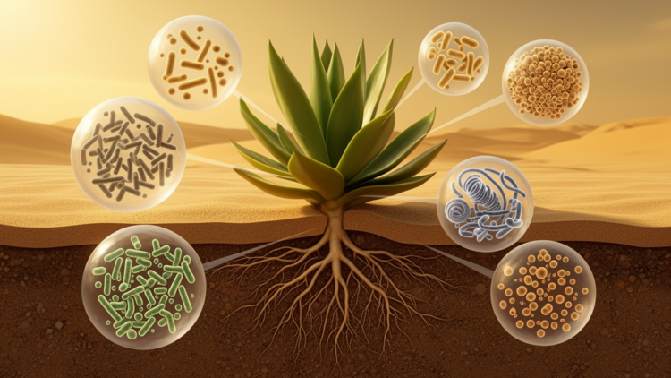 Desert Plant's Hidden Bacterial Allies Revealed in Compartment-Specific Microbiome Study