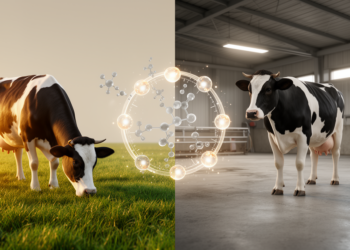 A lipidomic-based biological clock model indicates greater metabolic age in housed dairy cows compared to pasture-based dairy cows