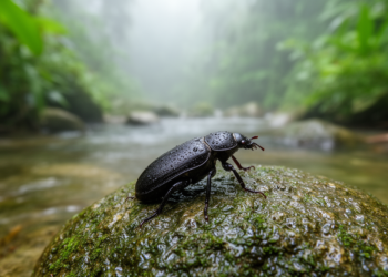 New Diving Beetle Species Found in Sulawesi Mountains Has a Surprising Sister 4,000 Kilometers Away in Sri Lanka