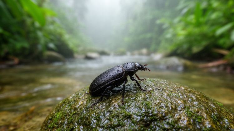 New Diving Beetle Species Found in Sulawesi Mountains Has a Surprising Sister 4,000 Kilometers Away in Sri Lanka