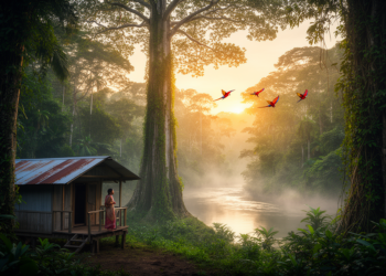 The Amazon's 'Front Yard' Still Hums to a Rainforest Tune