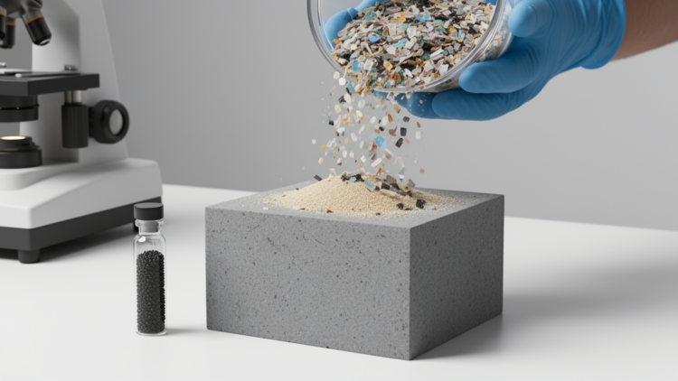 Tiny Nanoparticle Doses Turn Recycled Plastic and Sand Into Stronger Composites